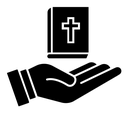 Hand In Bible icon