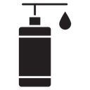 Hand sanitizer icon