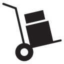 Hand truck icon