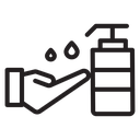 Hand wash icon