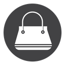 Handbag Black Filled icon