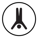 Handstand exercise icon