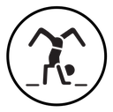 Handstand exercise icon