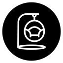 Hanging chair icon
