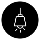 Hanging light icon