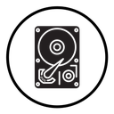 Hard disk drive icon