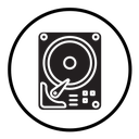 Hard disk drive icon