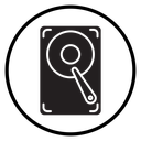 Hard drive icon