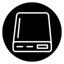 Hard drive icon
