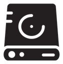 Hard drive icon