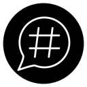 Hashtag 2 icon