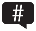 Hashtag 2 icon