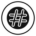 Hastag icon