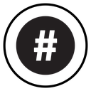 Hastag icon