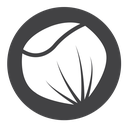 Hazelnut Black Filled icon