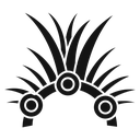 Headdress Brazil icon