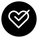 Health Approved Heart icon