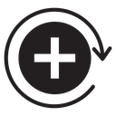 Health recovery icon