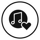 Heard heart note (2) icon