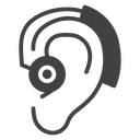 Hearing aid receiver 3 icon