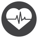 Heart Pulse Line icon