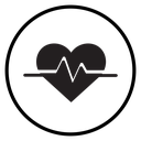 Heart rate icon