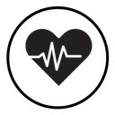 Heart rate icon