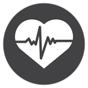 Heartbeat Pulse Line icon