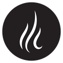 Heat Black Filled icon