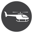 Helicopter Side Profile icon