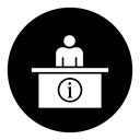 Help desk information icon