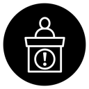 Help desk information icon