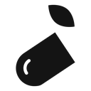 Herb eco capsule icon