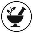 Herbal medicine icon