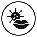 Herpes virus icon