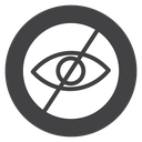 Hide icon
