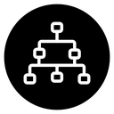 Hierarchical order icon
