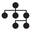 Hierarchical structure icon