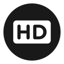 High definition icon