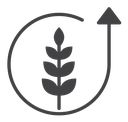 High fiber food icon