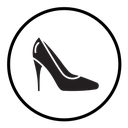 High heel shoes icon