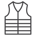 High visibility vest 3 icon
