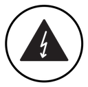 High voltage icon