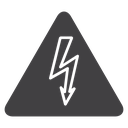 High voltage icon