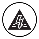High voltage icon