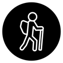 Hiking icon