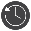 History Clock Arrow icon