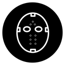 Hockey mask icon