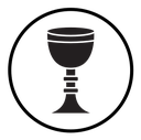 Holy chalice icon