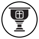Holy chalice icon